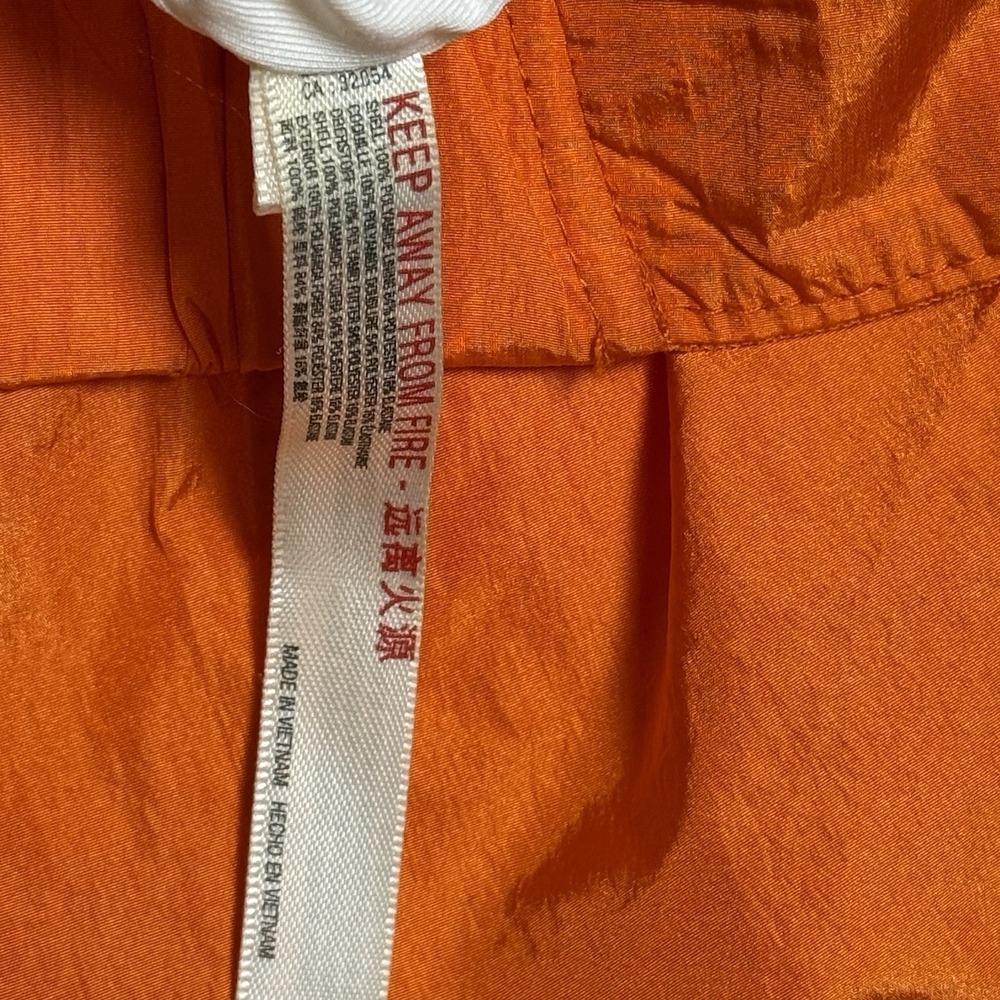Free People Movement Women's Orange Flowy Athletic Shorts Size Large Fits Like M - Picture 6 of 8
